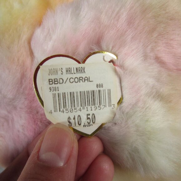 Vintage TY Coral The Beanie Baby The Original Buddy Fish - Picture 8 of 11